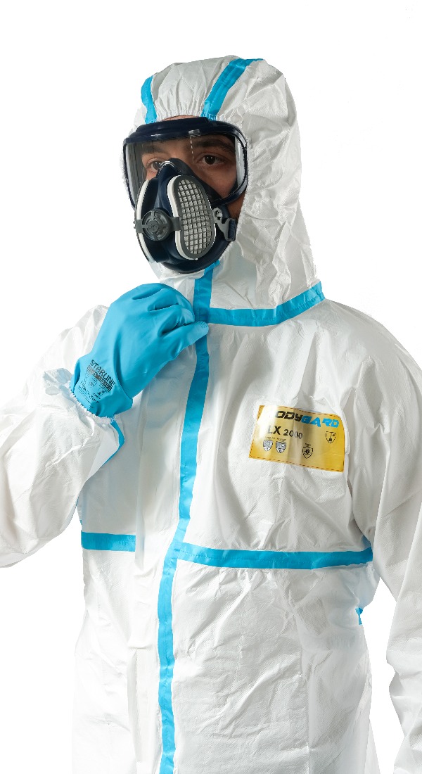 Category III Coveralls Chemical Protection